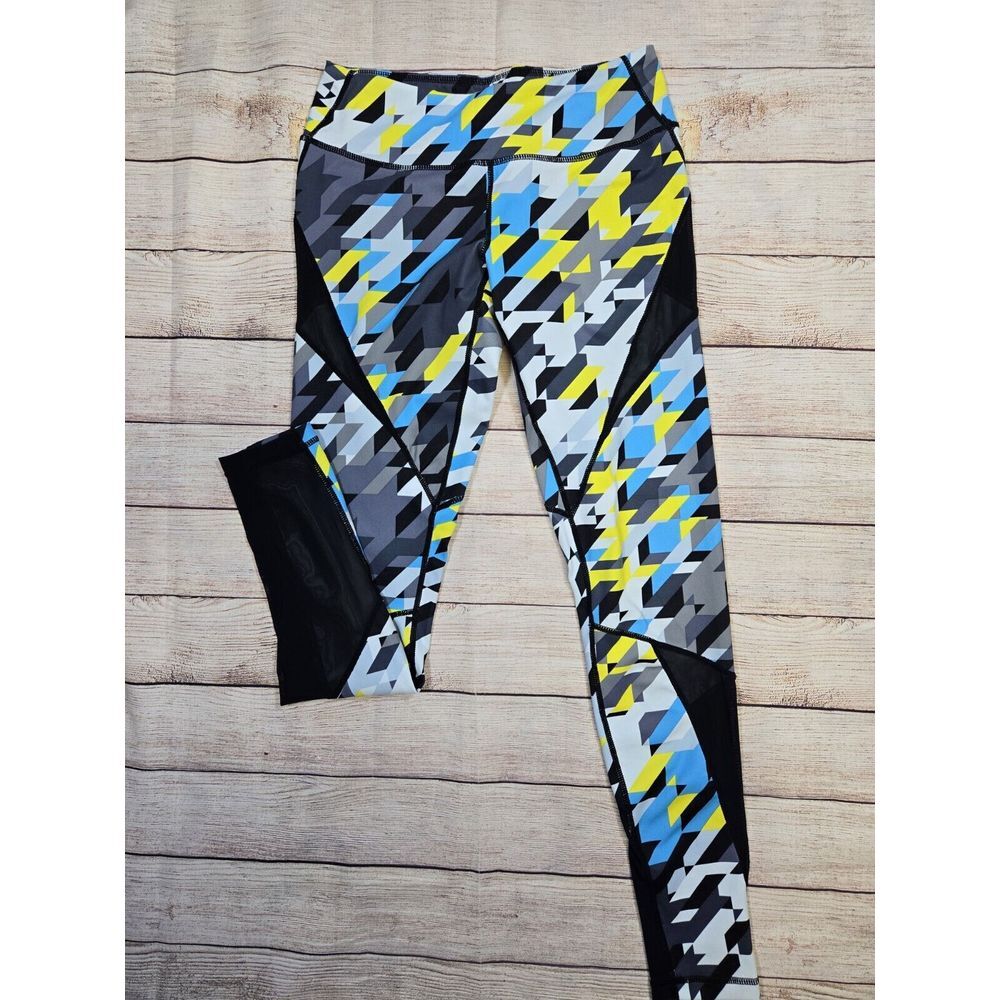 Zella Leggings Women's Size Small Geometric print Active yoga Athleisure